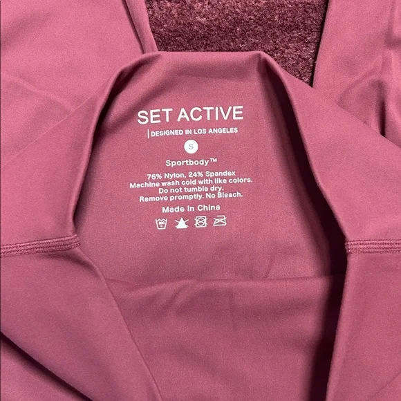 SET Active Sportbody Sporty High-Rise Leggings Size S - Picture 5 of 6